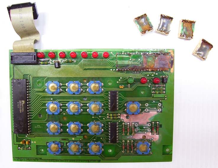 Westfalia Board badly corroded